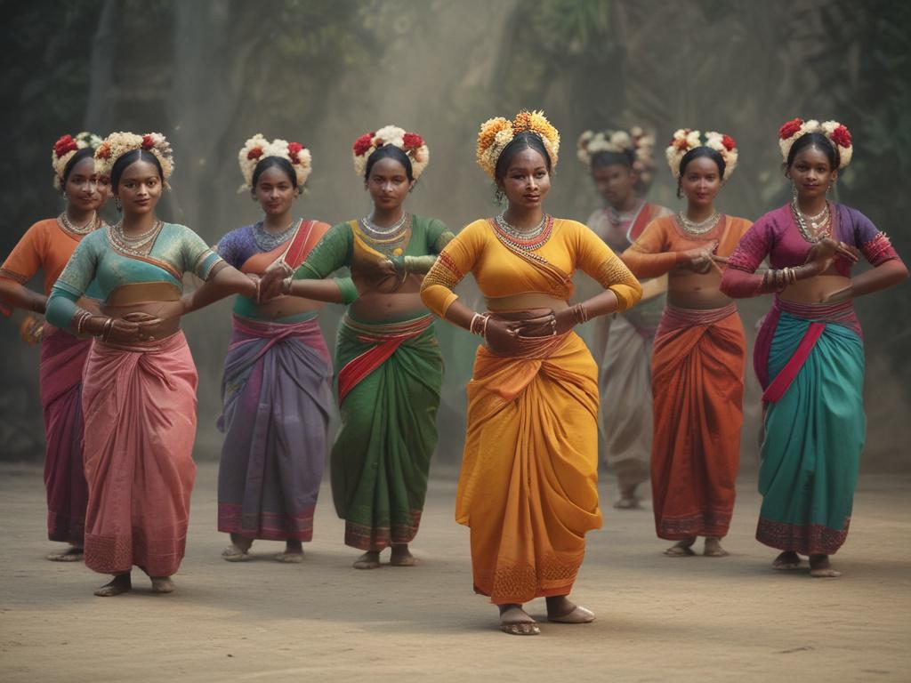 Bogra cultural dance, traditional dance, community event, performance
